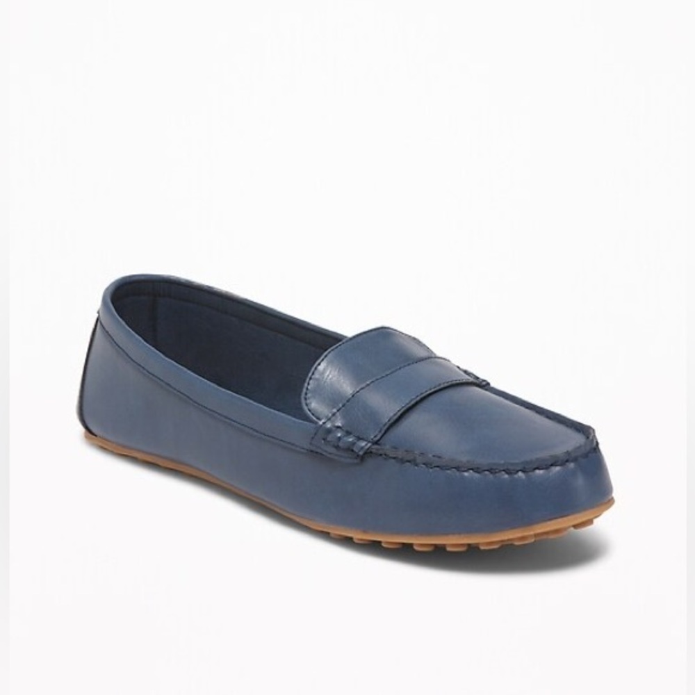Old Navy Women's Navy Blue Loafers Size 6